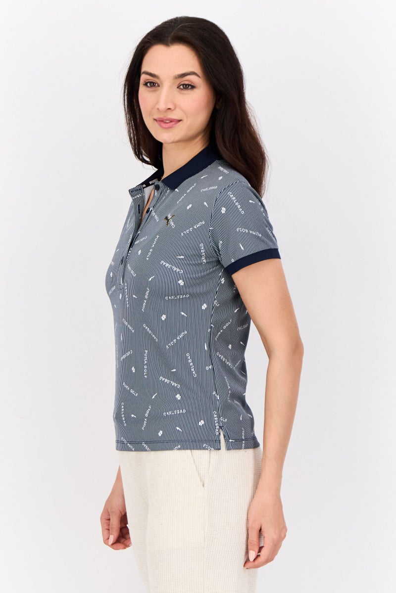 PUMA Women Sportswear Fit Short Sleeves Golf Polo Shirt,Muticolor - Image 2